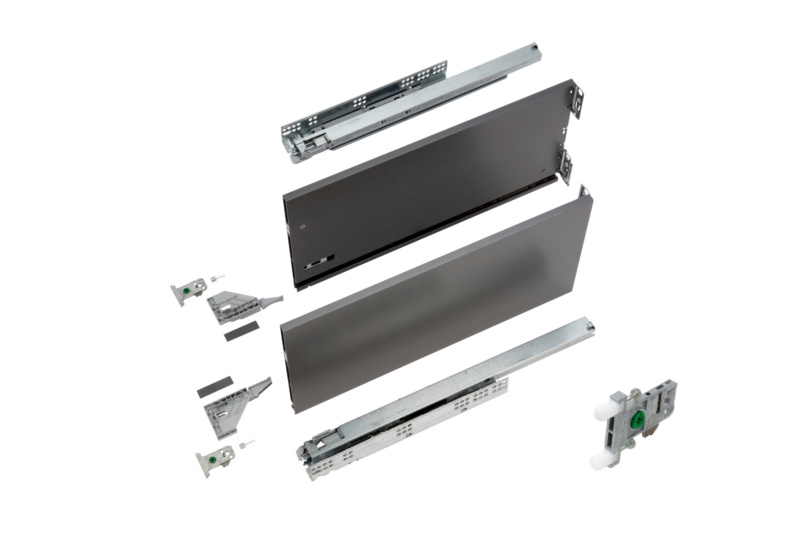 Zargen-Set Vionaro H249 ZARGSYS-VION-SET-SD-GRPH-H249-70KG-NL600