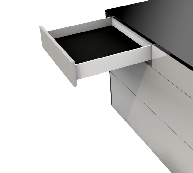 VIONARO V8 Schubkasten H89 Komplett-Set ZARGSYS-VION-SET-V8-ICE-H89-40KG-NL300