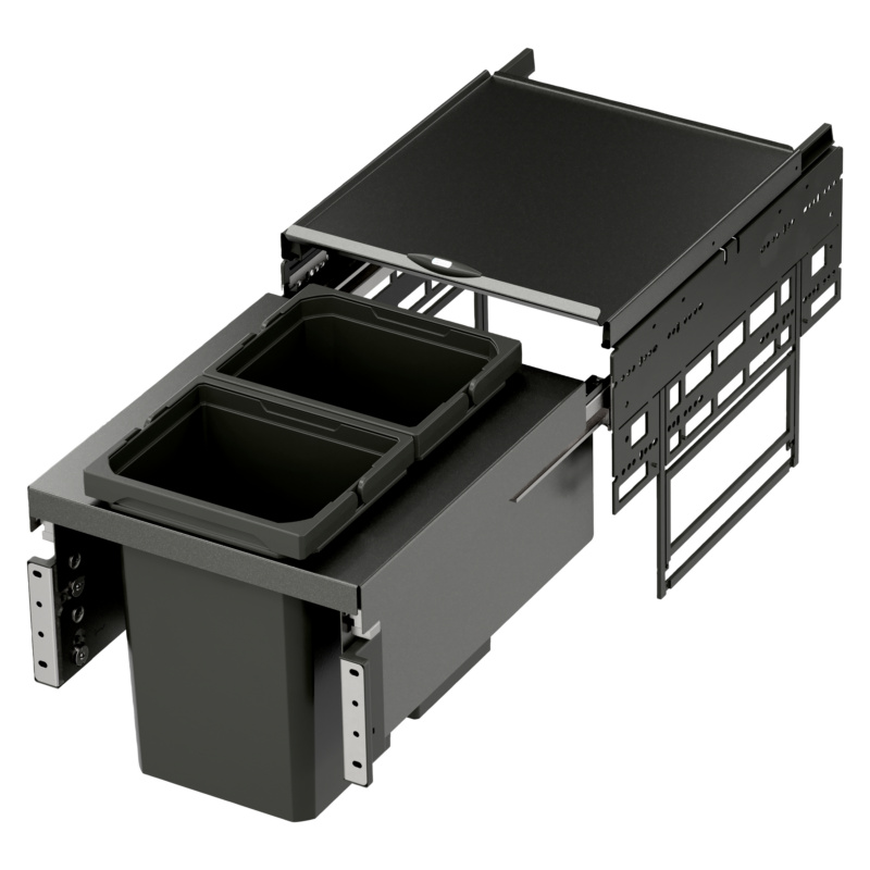 Mülltrennsystem VS ENVI Space MUELLTRENNSYS-ENVISPACE-ANTHR-370-20LTR