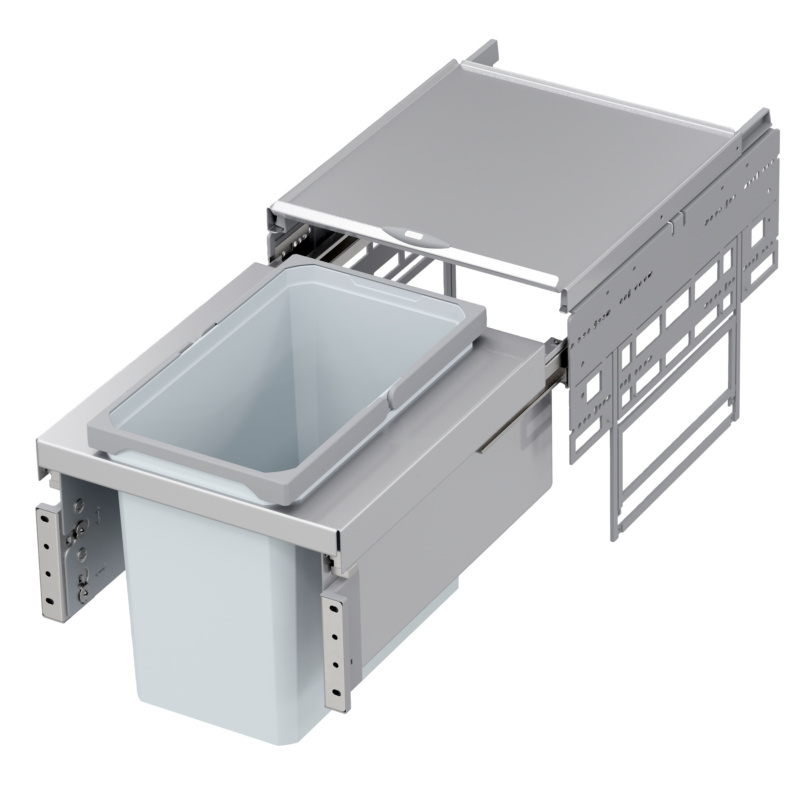 Mülltrennsystem VS ENVI Space MUELLTRENNSYS-ENVISPACE-ALUF-370-22LTR