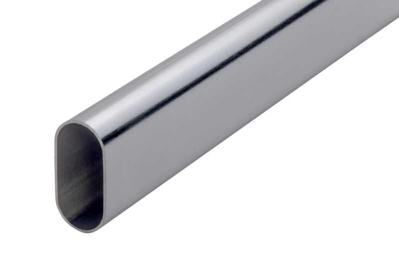 Schrankrohr oval SHRNKRO-ST-MS-OVAL-(CR)-1200MM