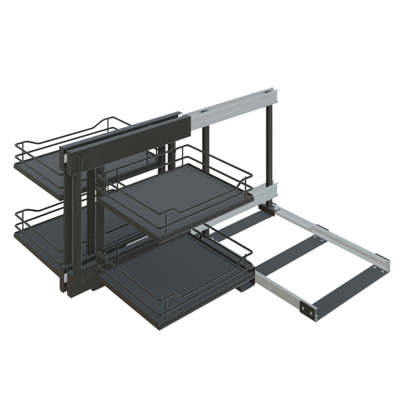 Eckschrank-Schiebebeschlag VS COR Flex Set ECKSHRNKSHIEBBSHL-COR-FLEX-PR-ANTHR-9