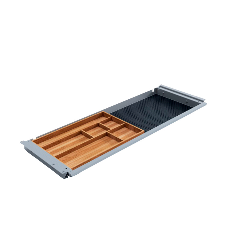 Unterbauschublade SL GRIP mit Bambuseinsatz
