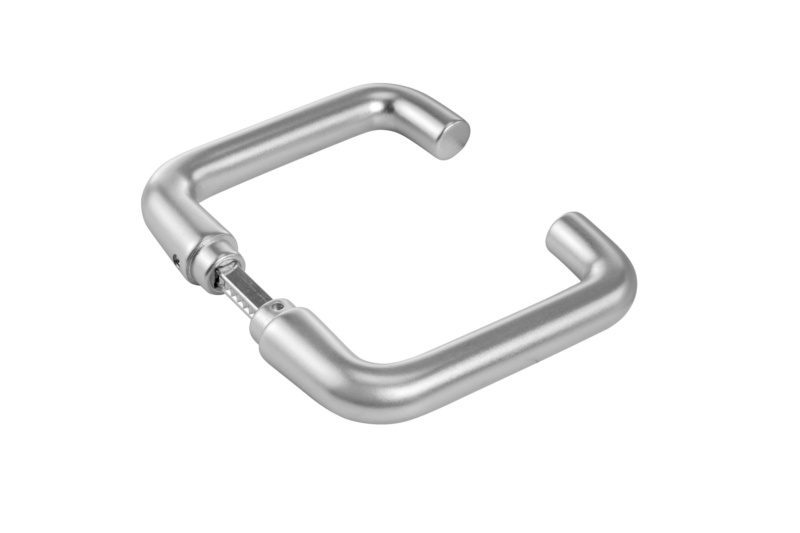 Türdrückerpaar AL 120/1 TD-ALU-AL120/1-F2-NEUSILBER