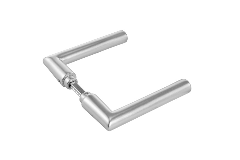 Türdrückerpaar AL 150/1 TD-ALU-AL150/1-F1-SILBER