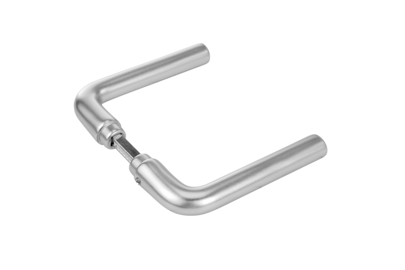 Türdrückerpaar AL 130/1 TD-ALU-AL130/1-F1-SILBER