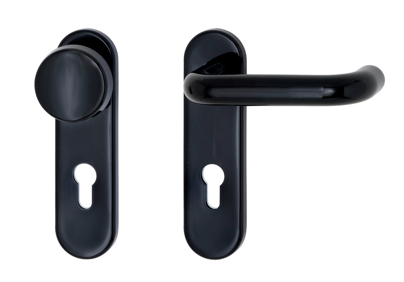 Türdrücker PL 502 FS TD-KST-PL502/FS-WE-K-PZ-L/R-SCHWARZ