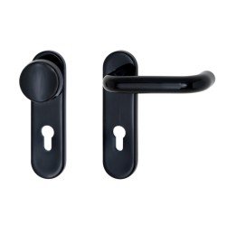 Türdrücker PL 502 FS TD-KST-PL502/FS-WE-K-PZ-L/R-SCHWARZ