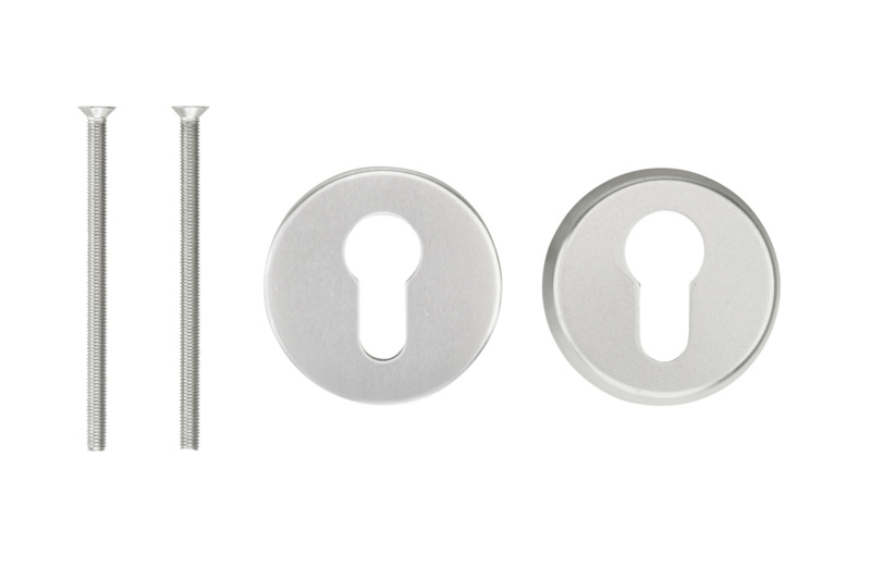 Aluminium-Schutzrosette PZ SBS-ALU-ROS-PZ-12-F1/SILBER