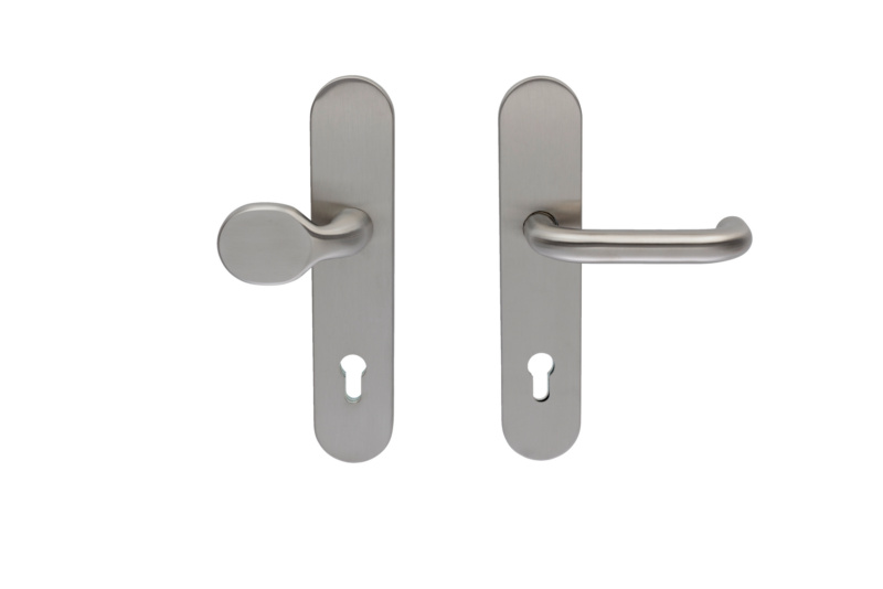 Edelstahl-Schutzbeschlag S 502 SBS-A2-S502-ES1-WE-PZ-92-11-MATT