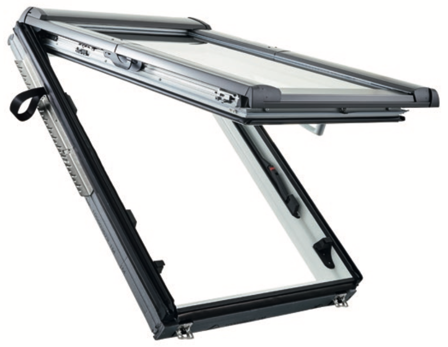 ROTO Designo R8 Klapp-Schwing 134x140 Kunststoff
