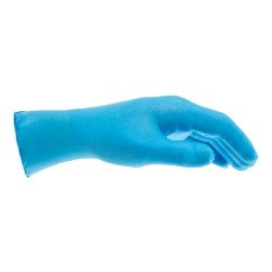 Einweghandschuh Nitril SHTZHNDSHH-NITRIL-BLAU-PUDERFREI-S
