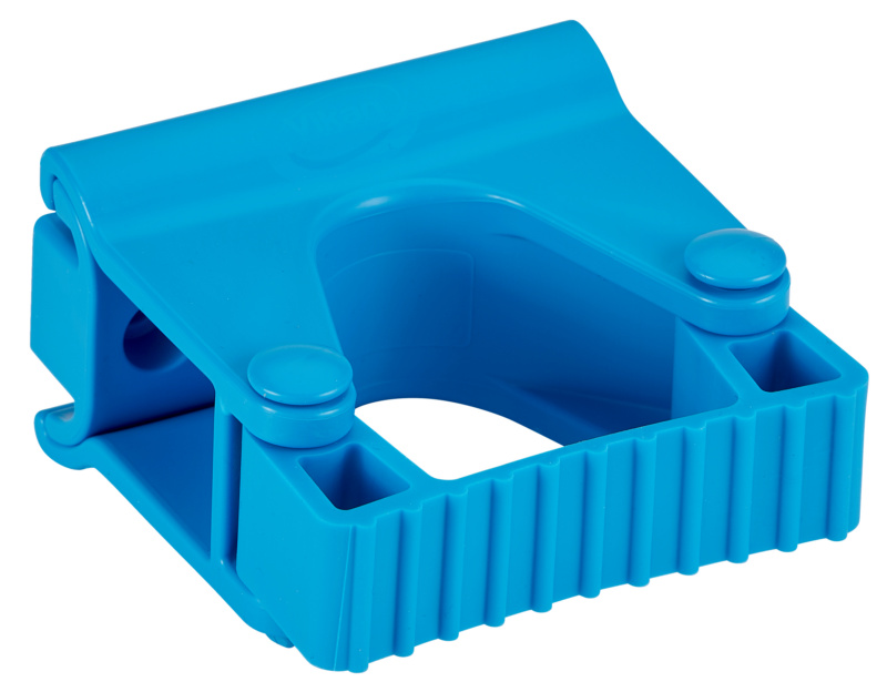 Hygienische Wandhalterung Hi-Flex WANDHALT-CLIPMODUL-BLAU-82MM