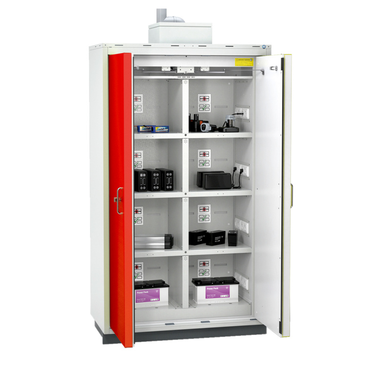 Gefahrstoffschrank Typ 90 XL SISCHR-BATTERY-T90-STATION-XL-MTW-400V