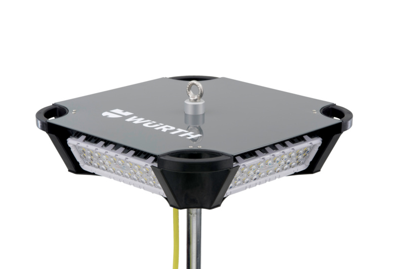 LED-Grossflächenleuchte WGL 1 360° 40.000 Lumen für DIN-Zapfen 30 mm / DIN 14640
