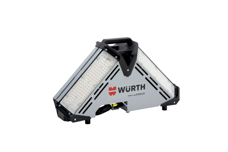 LED-Grossflächenleuchte POWERCASE 360° für DIN-Zapfen 30 mm / DIN 14640