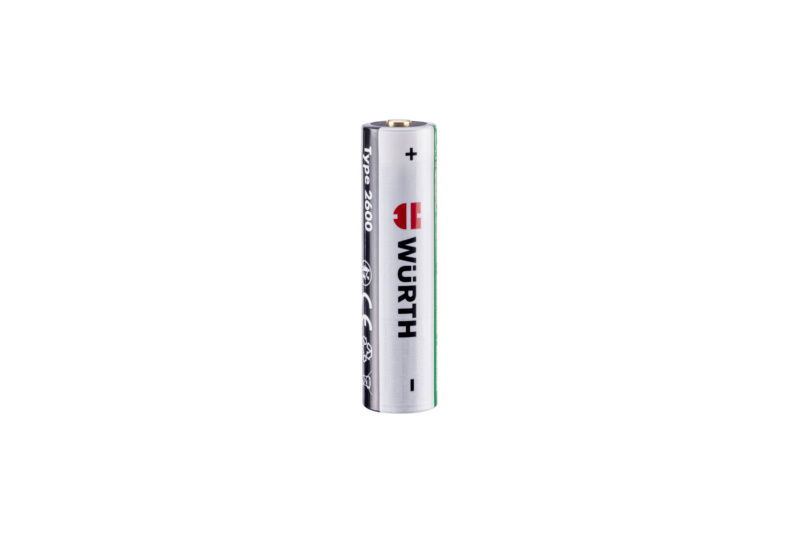 3,6 V 2.600 MAH LI-ION-AKKU TYP C AKKU-LIION-18650-3,6V-2600MAH-(TYP C)
