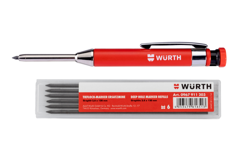Tiefloch-Marker-Set MARK-SET-1STIFT-8TLG