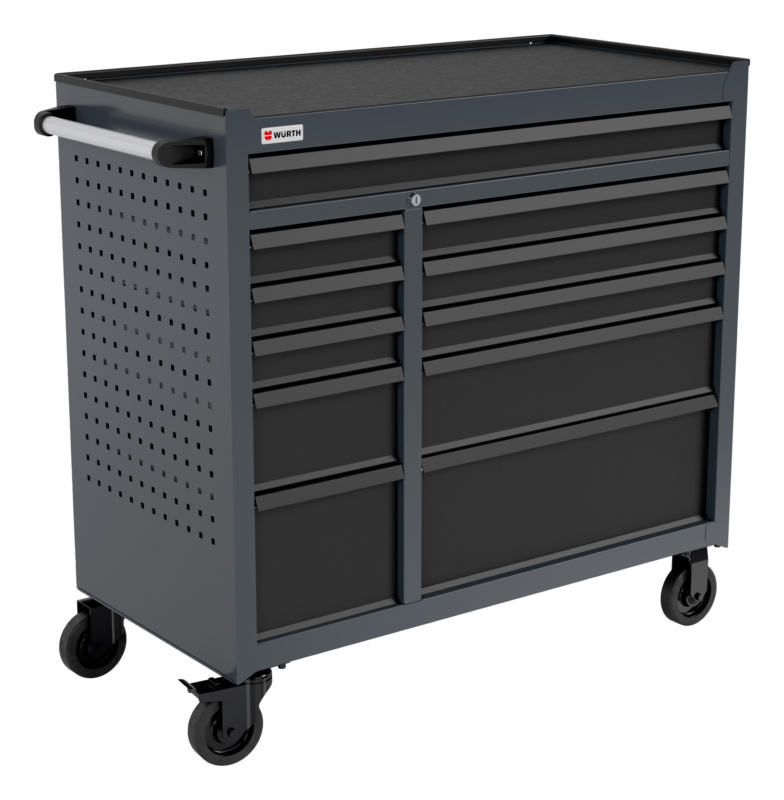 Werkstattwagen SUPERIOR 12.8 mit Gummimatte