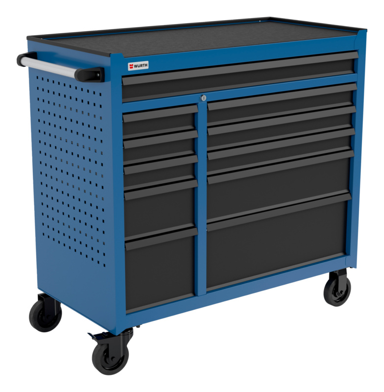 Werkstattwagen SUPERIOR 12.8 mit Gummimatte