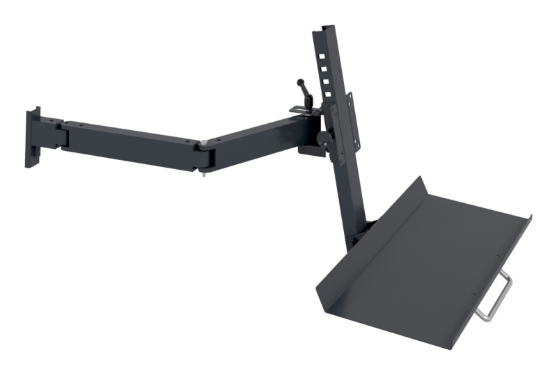 Schwenkarm mit Halterung SHWNKARM-AUFBAUPRFL-BIM/TSTR-RAL7016FS