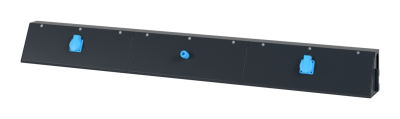 Energiekanal ENERGKNL-AUFBAUPRFL-DL-2X230V-RAL7016FS