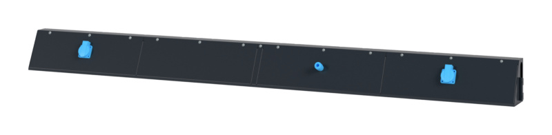 Energiekanal ENERGKNL-AUFBAUPRFL-DL-2X230V-RAL7016FS