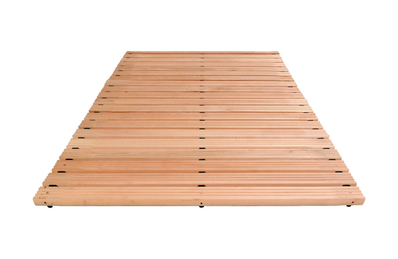 Holzrost kundenindividueller Zuschnitt HOROST-HELL-OAFHRKL-ENDLOS-100CM
