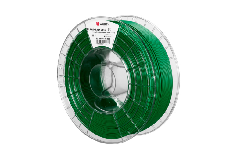 Filament ASA GF15 DRKMATL-ASAGF15-SMARAGDGRN-D2,85-0,75KG