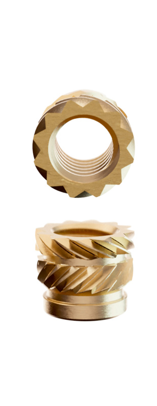 Gewindeeinsatz Original CNC Kitchen GWDEINSA-KURZ-M2,5X4MM-100STK