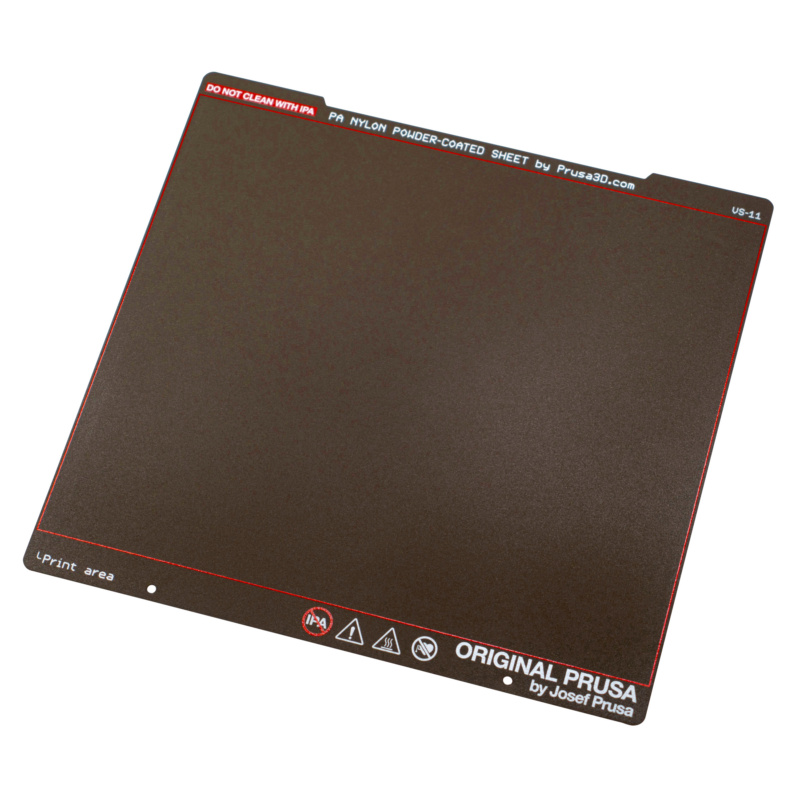 Druckplattform PA besch. Stahlblech MK4S CORE One ET-DRUCKPLATTF-MK4S-CO-PA-NYL-