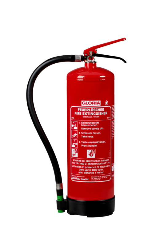 Feuerlöscher AB Schaum Fluorfrei FCC FEURLOESH-SCHAUM-6LTR