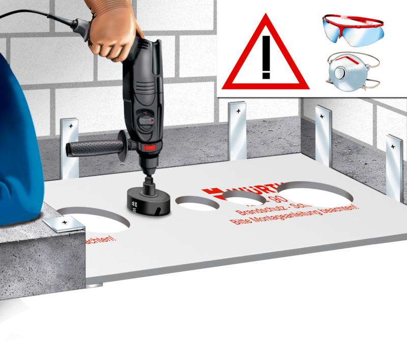 Deckenplatte IBS 90 K IBS-90-K-DEPL-120X30