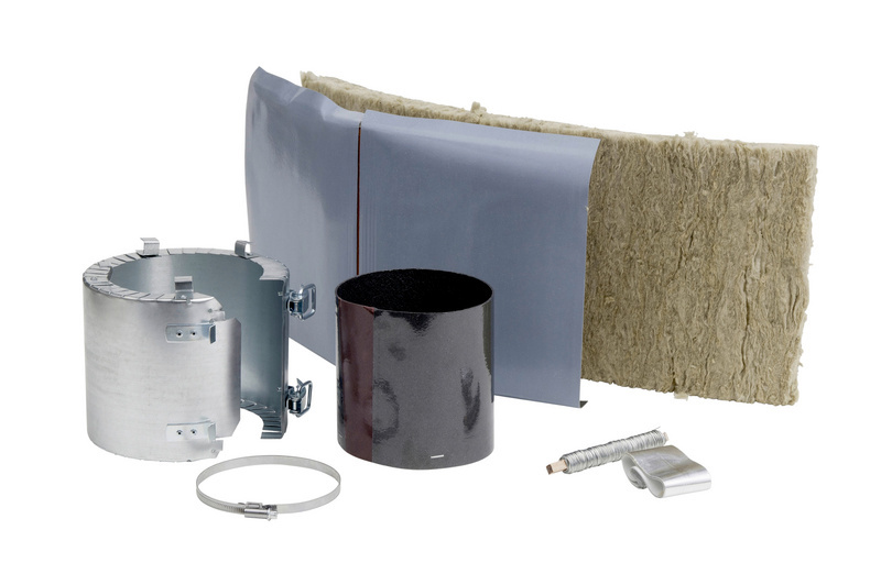 Rohrmanschetten SML/Kunststoff-Set Ø 50