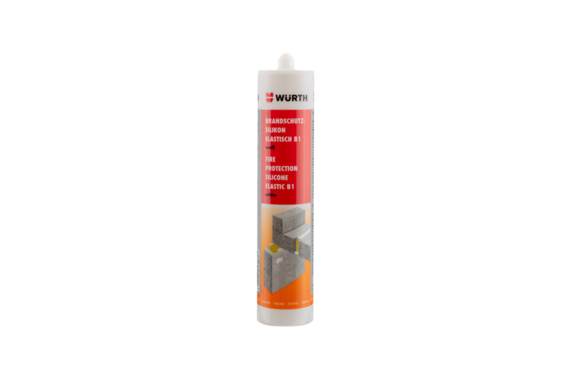 Brandschutzsilikon elastisch (B1) BS-SIL-ELA-WEI-310ML