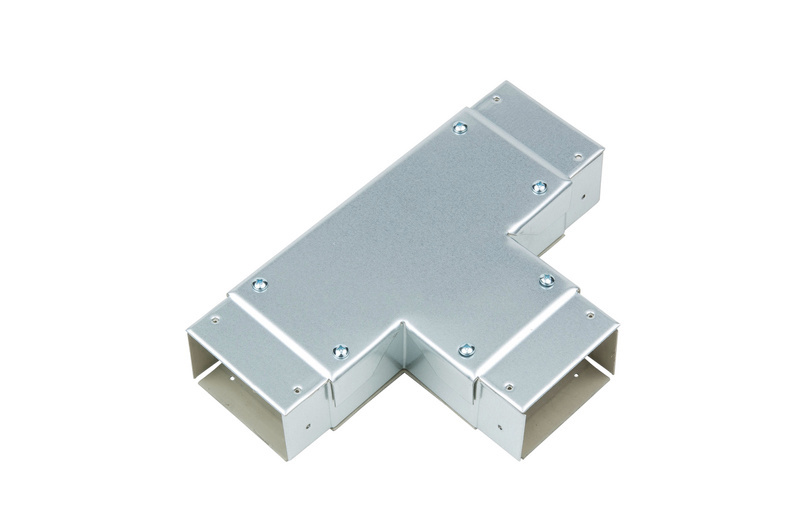 Brandschutz T-Stück I30 / I60 / I90 / I120 STK-T-F.BSKNL-I-400X120MM-RAL9010-WEI
