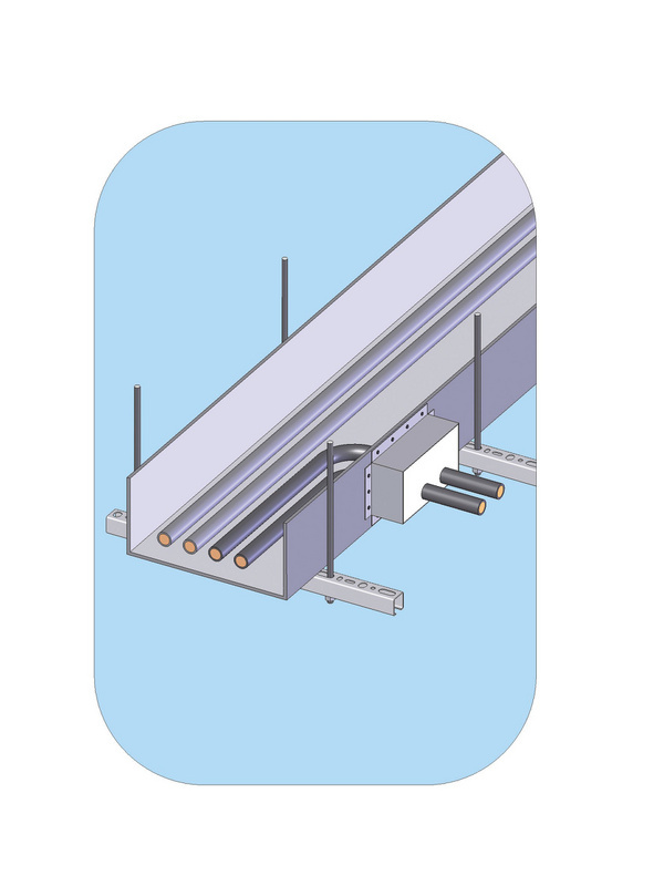 Brandschutzinneneck I30 / I60 / I90 / I120 INECK-BS-F.BSKNL-I-80X50MM-WEISS