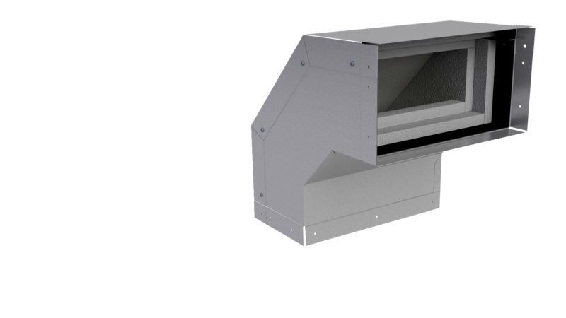 Brandschutzaußeneck E90 AUSECK-BS-F.BSKNL-E90-(VZ)-2X45°-110X50