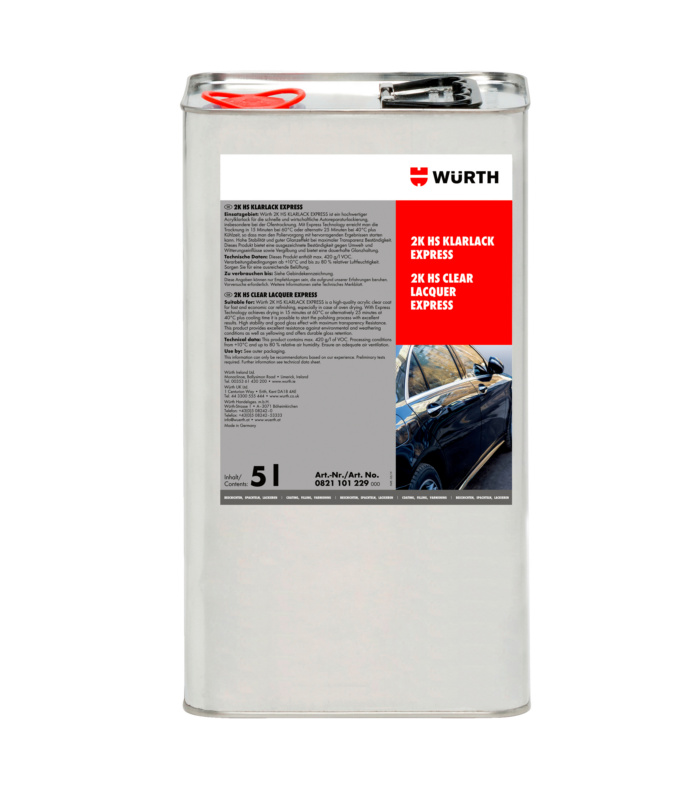 2K HS Klarlack Express KLARLK-2K-HS-EXPRESS-5L