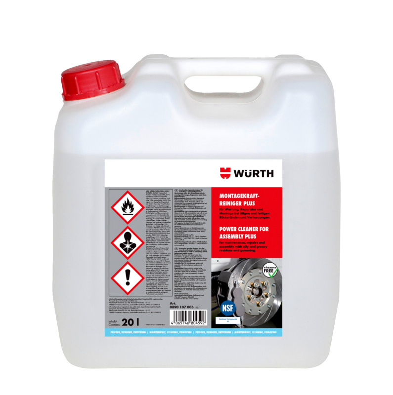 Montagekraftreiniger Plus MNTGREINIG-PLUS-20LTR