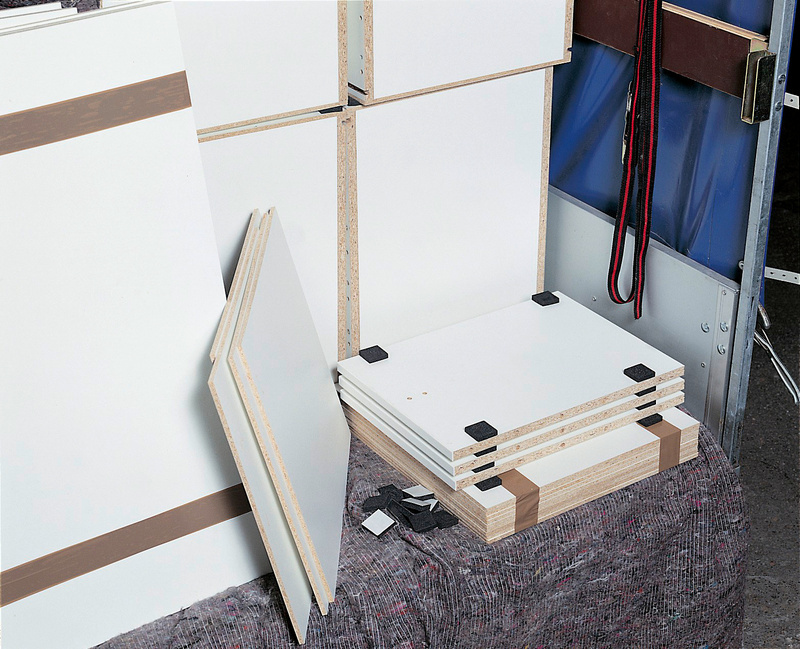 Transportpad KLEBBA-TRANSHTZ-PAD-H10-40X40X10MM