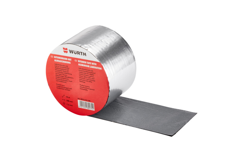 Bitumenband mit Alukaschierung 100mm x10m