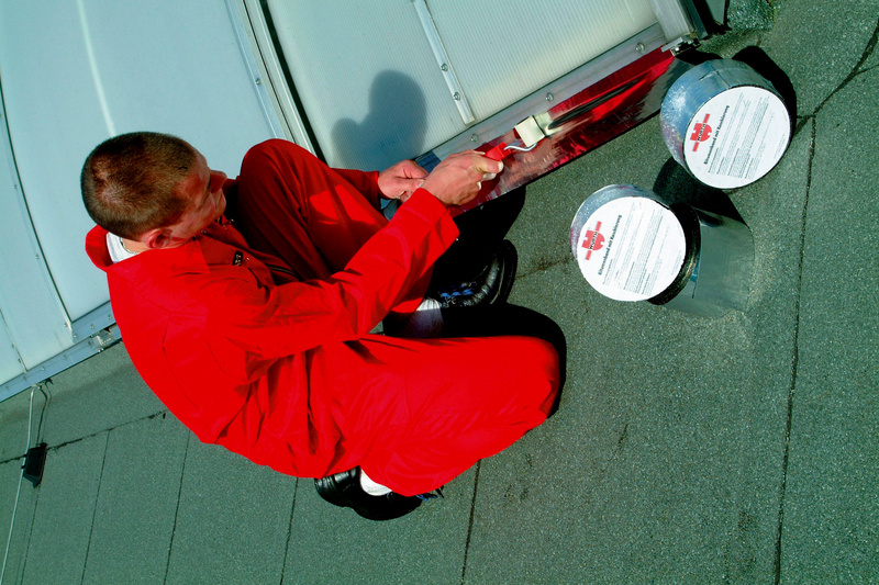 Bitumenband mit Alukaschierung 75mm x 10m