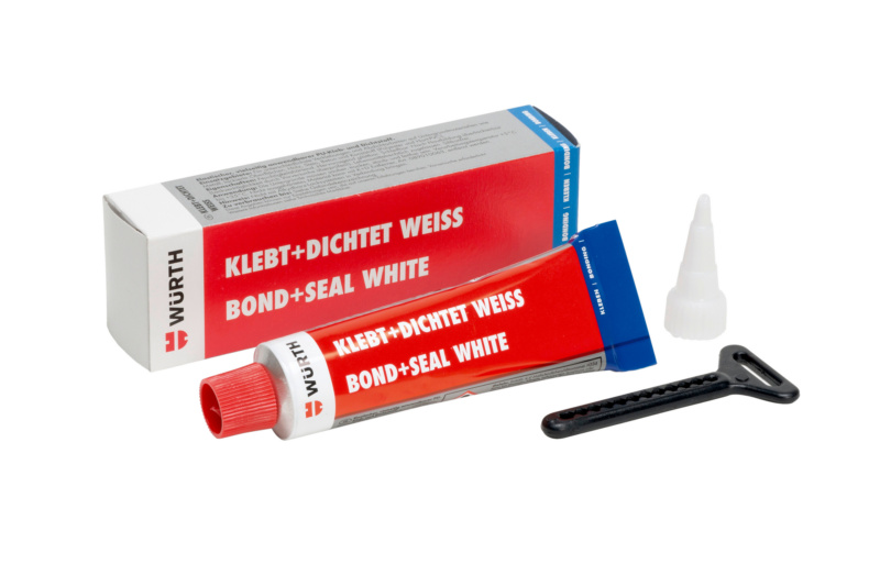Konstruktionsklebstoff Klebt + Dichtet KONSTKLEBST-KD-WEISS-TUBE-70ML