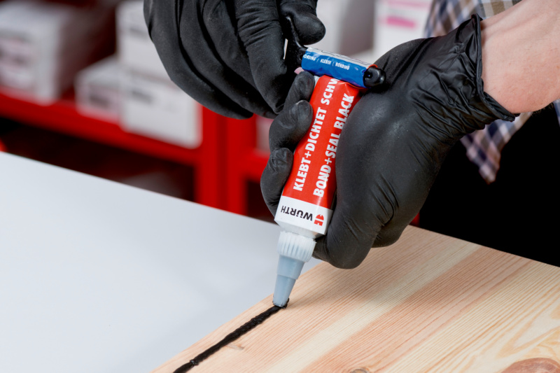 Konstruktionsklebstoff Klebt + Dichtet KONSTKLEBST-KD-WEISS-TUBE-70ML