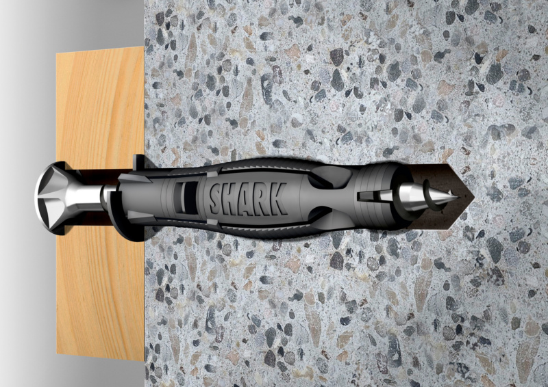 Kunststoff-Allzweckdübel SHARK Pro 8x46
