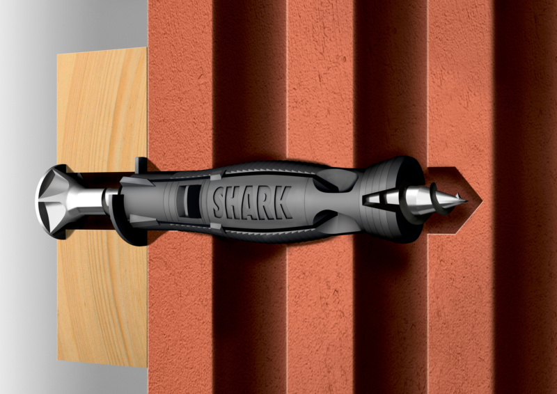 Kunststoff-Allzweckdübel SHARK Pro 8x46