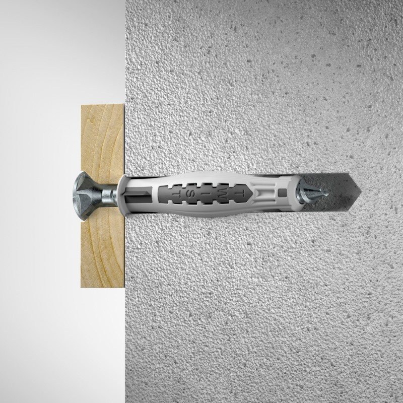 2K-Allzweckdübel SHARK TWIST 8X46