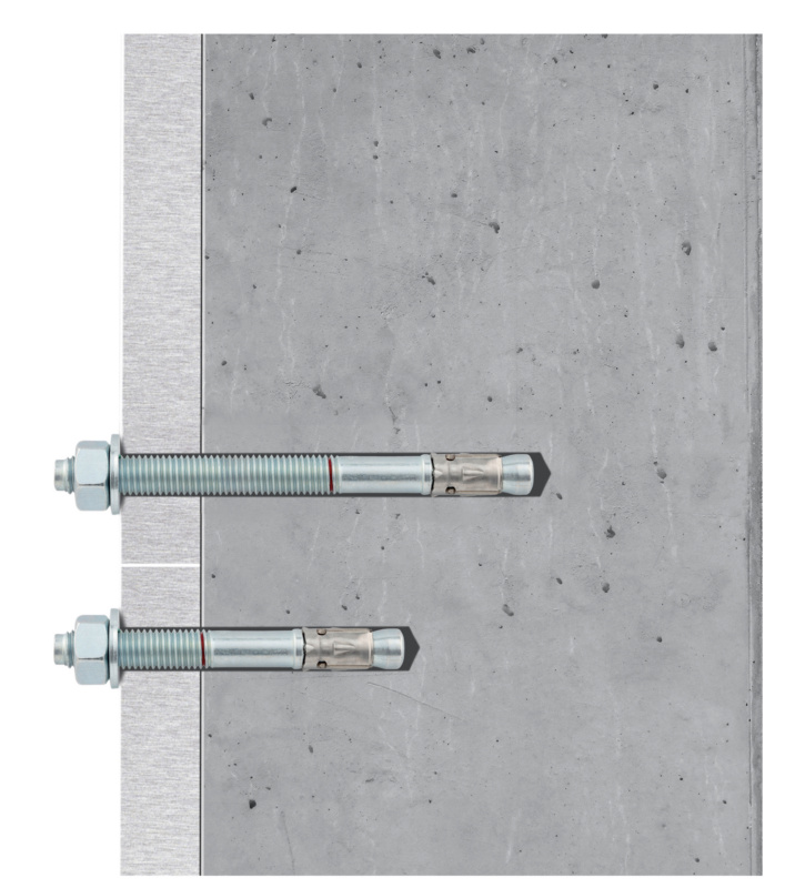 Fixanker W-FAZ PRO/HCR DBL-(W-FAZ PRO/HCR)-HCR-0-35-M12X110