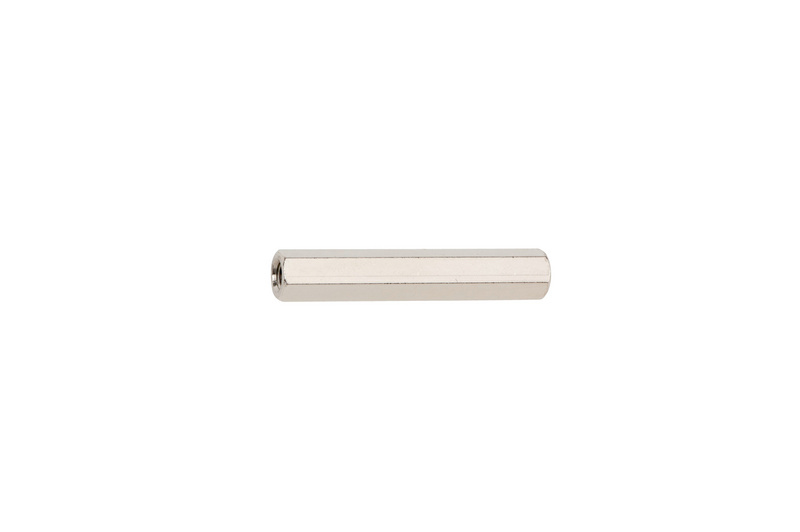 Messing-Abstandsbolzen BLZ-ABST-MS-I/I-SW4-E2J-M2,5X10-10